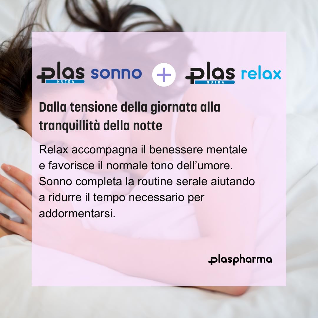 Relax + Sonno – Duo Benessere Psicofisico Giorno e Notte – con Magnesio, Rodiola, Vitamina B6, Melatonina, Griffonia e Camomilla – 40 Stick Gel Senza Acqua Made in Italy