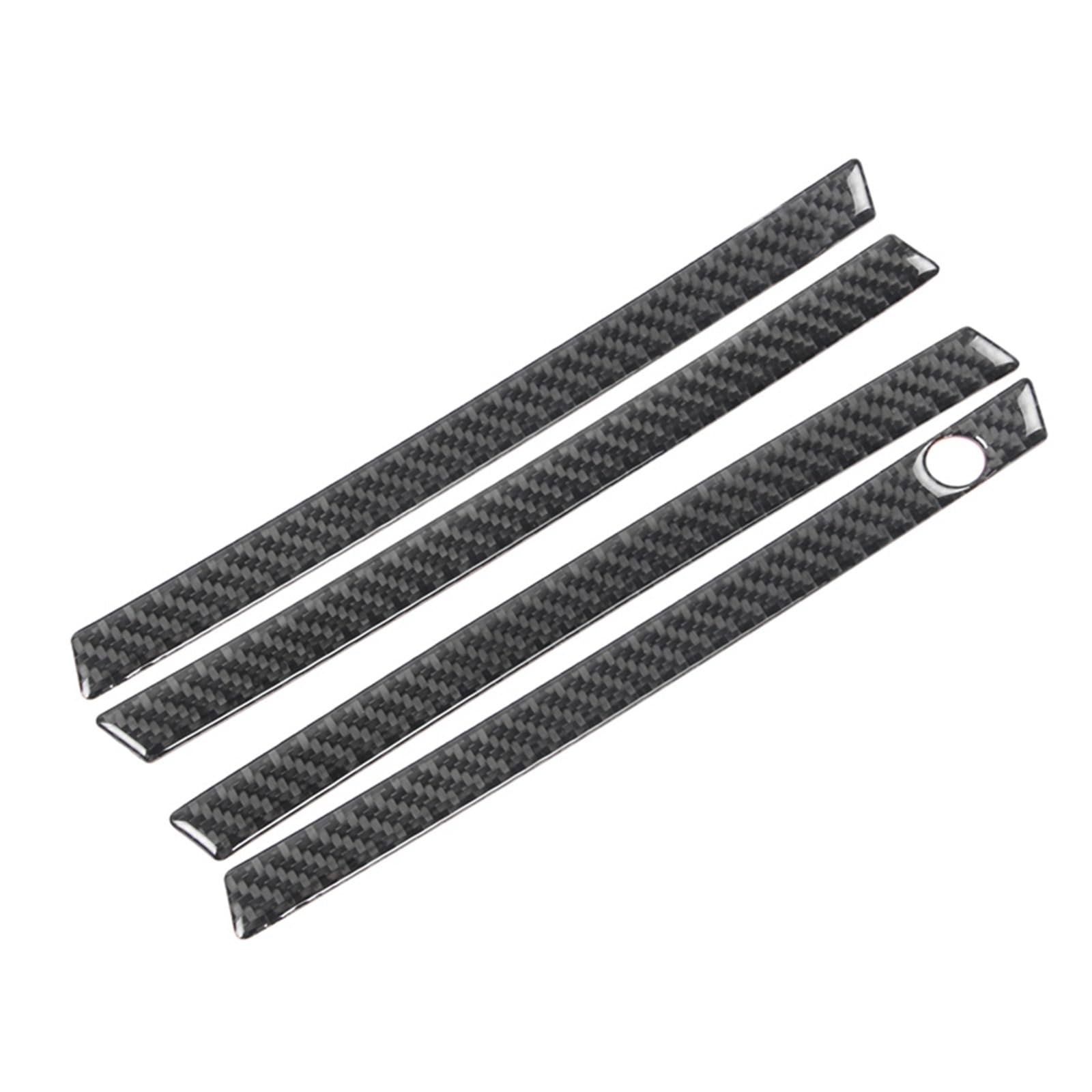 HCKCLMBMZW for A4 for B9 for A4L 2017 2018 Carbon Fiber Car Exterior Door Handle Cover Door Handle Cover