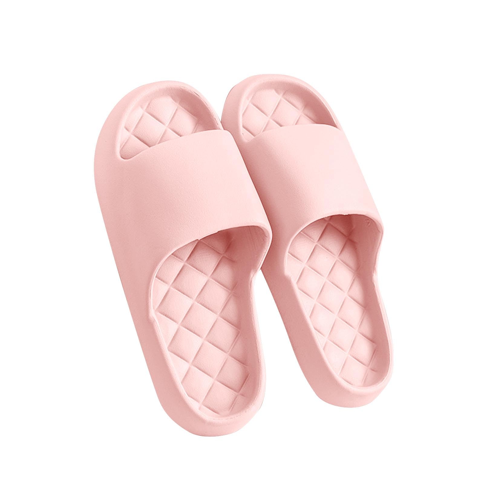 Unisex Shower Slippers Men Women Lightweight Non Slip Bathroom Beach Sandals Indoor Outdoor Spa Shoes