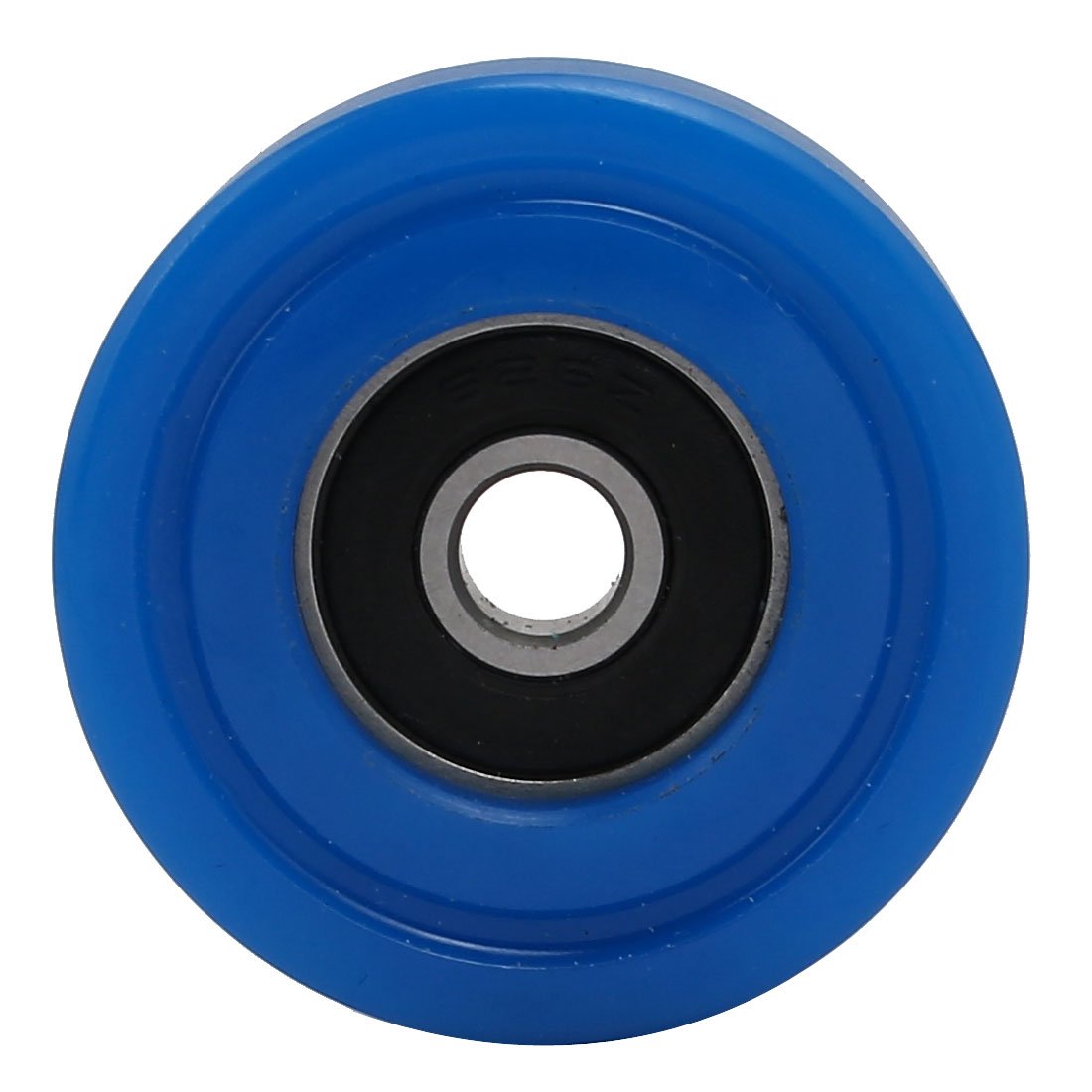 Aexit 6mmx35mmx14mm PU62635-14 Material handling Roller Bearing Pulley Sliding Converyor Wheel Blue Model:20as312qo462