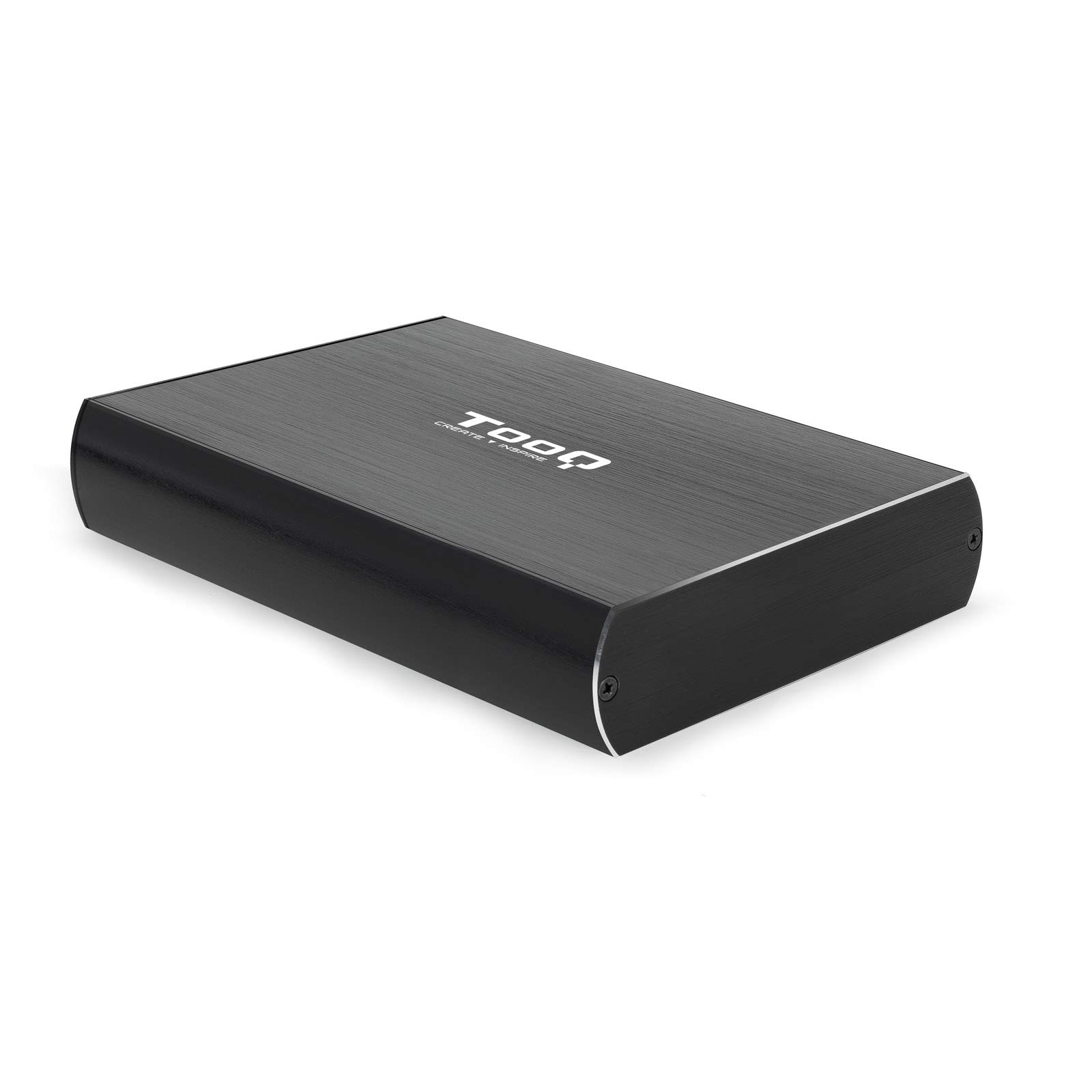 TooQ TQE-3531B - obudowa do 3,5 cala HDD (SATA I/II/III, USB 3.0), aluminium, wyświetlacz LED, czarna