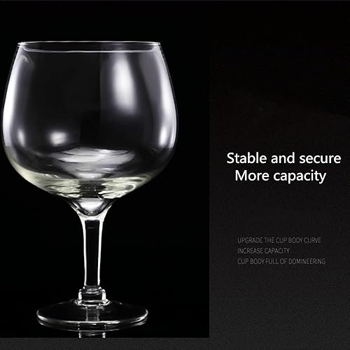 Miniatura 7 de YUANXIN Copa de vino gigante enorme copas creativas de gran tamaño, copas de champán extra grandes, taza de cerveza, copas de vino tinto (135.3 fl