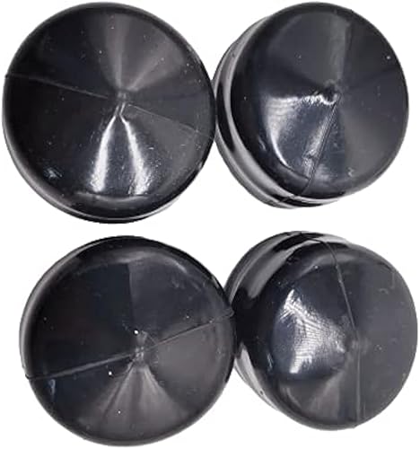 shiosheng 4 tapones de goma para eje de rueda Husqvarna, Weed Eater, Poulan, Sears, Crafstman, Ryobi y Roper cortacésped, tractor de césped y
