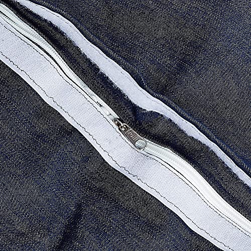Image of Jumbo Bean Bag Cover Without Beans (Dark Blue) (Denim)