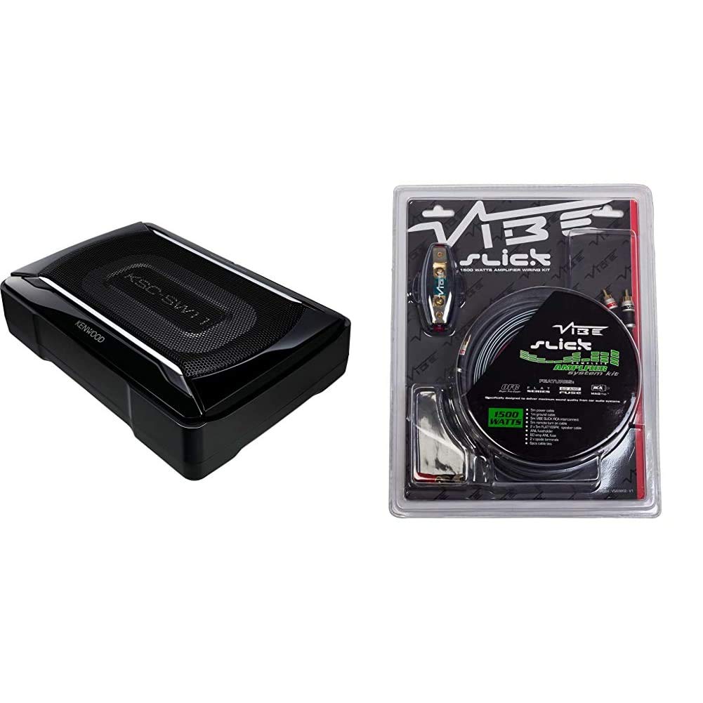 Buy Kenwood KSCSW11 150W Underseat Active Subwoofer with Passive