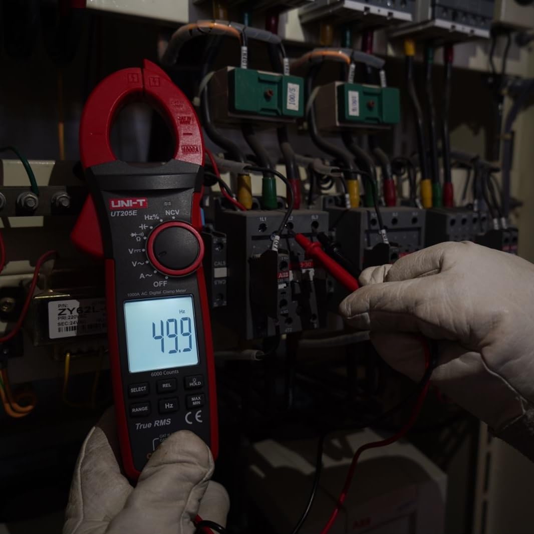 UNI-T UT205E Serie UT200 True RMS Digital Abrazadera Metro, 1000A AC/DC, 10Hz-1MHz