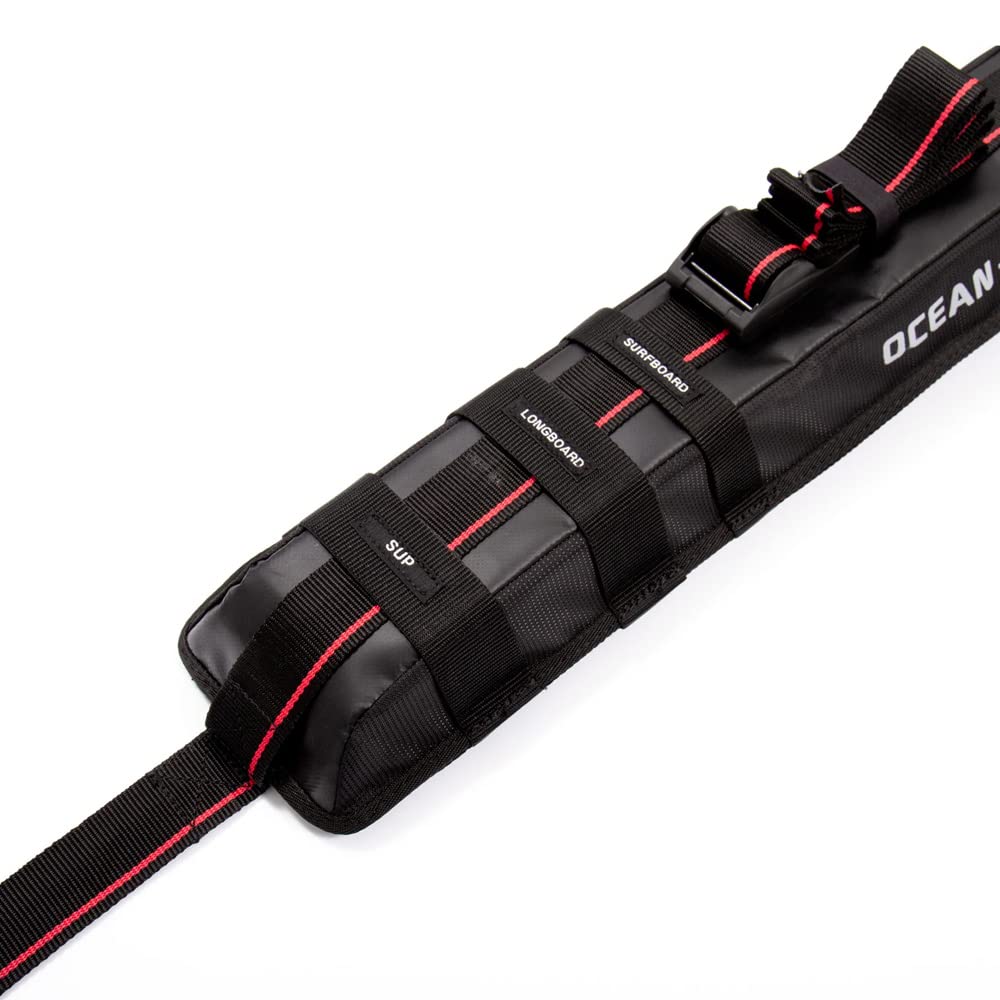 Ocean and Earth Stand Up Paddle/Longboard Roof Rack - Black