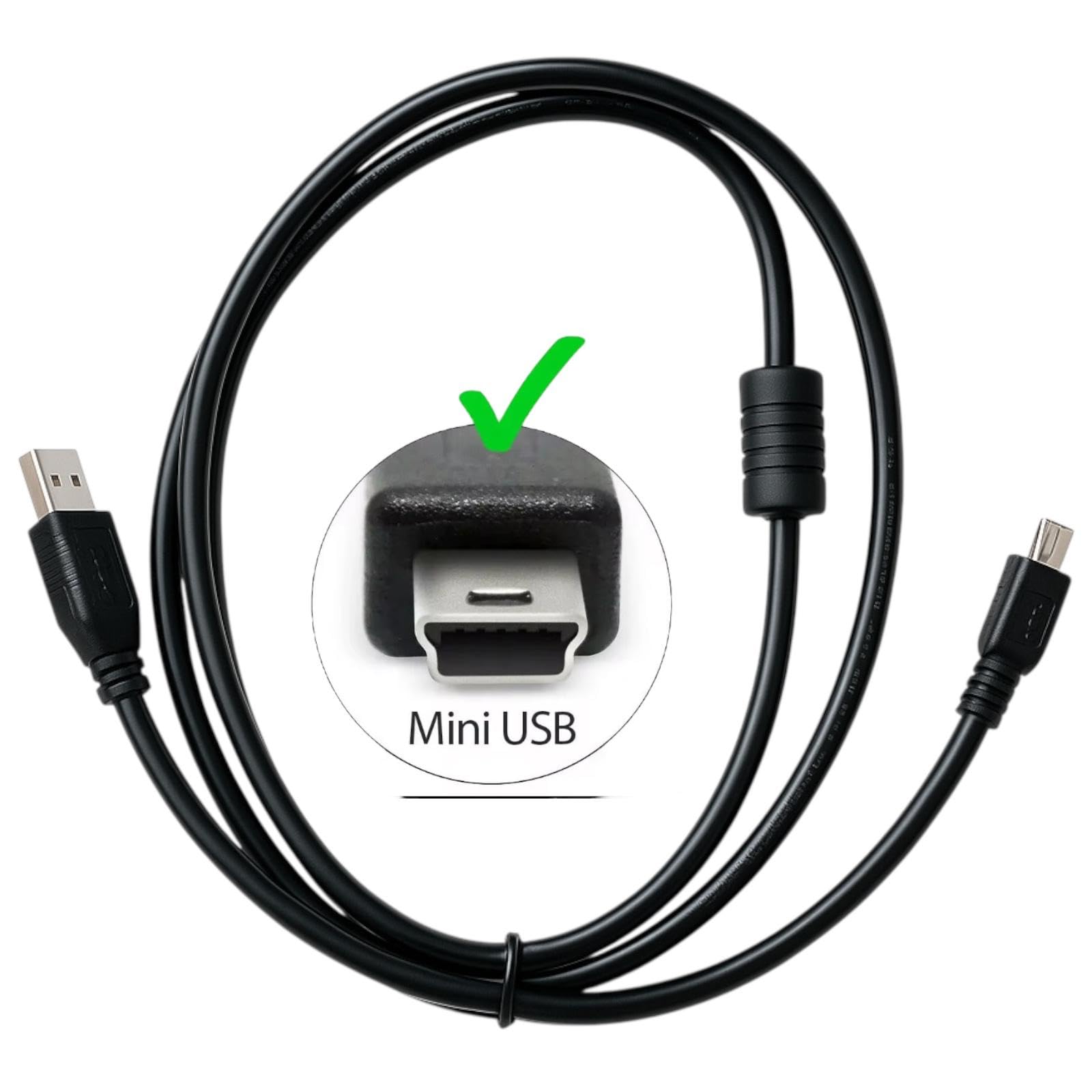 Generic USB Data Cable/Cord for Olympus Digital Voice Recorders DS-30, DS-40, DS-50, DS-61, DS-2400, DS-2500, DM-10, DM-420, DM-620, W-10