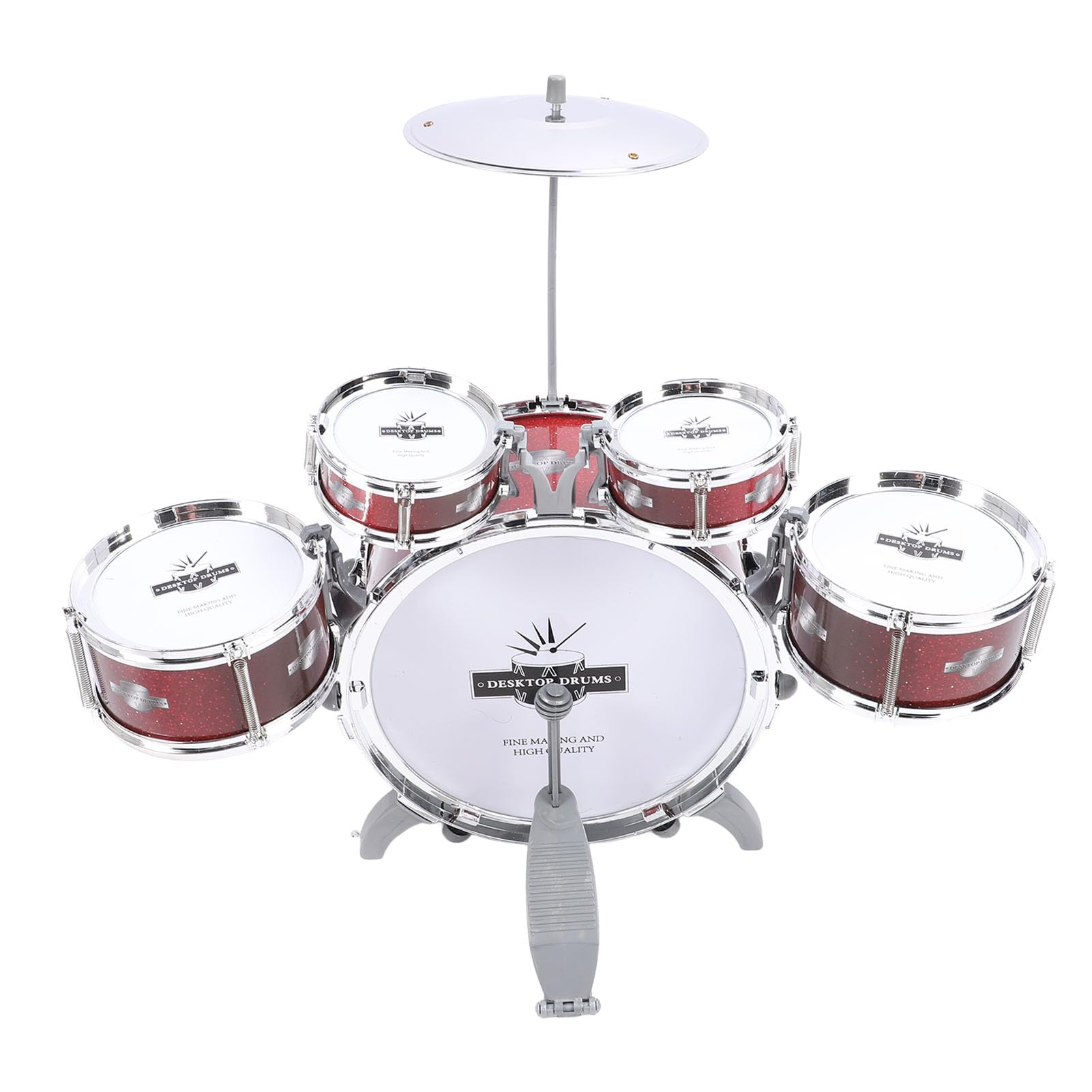 Tamburo per bambini per i bambini jazz tamburo set per bambini 5 batteria strumenti musicali percussione giocattolo