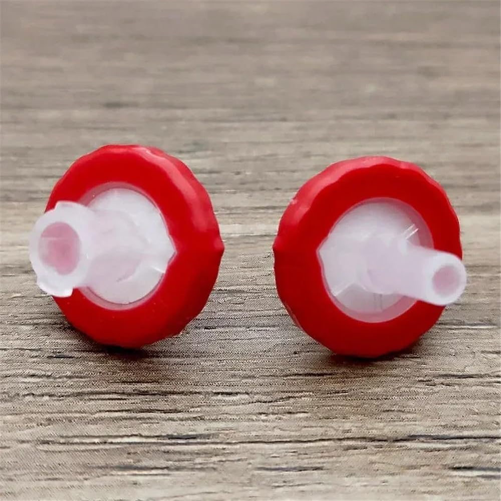 Equipos y suministros de laboratorio Jeringa de membrana PTFE (25 unidades, 100, diámetro laboratorio: 13/25 mm, tamaño poro: 0,22/0,45/2, um)