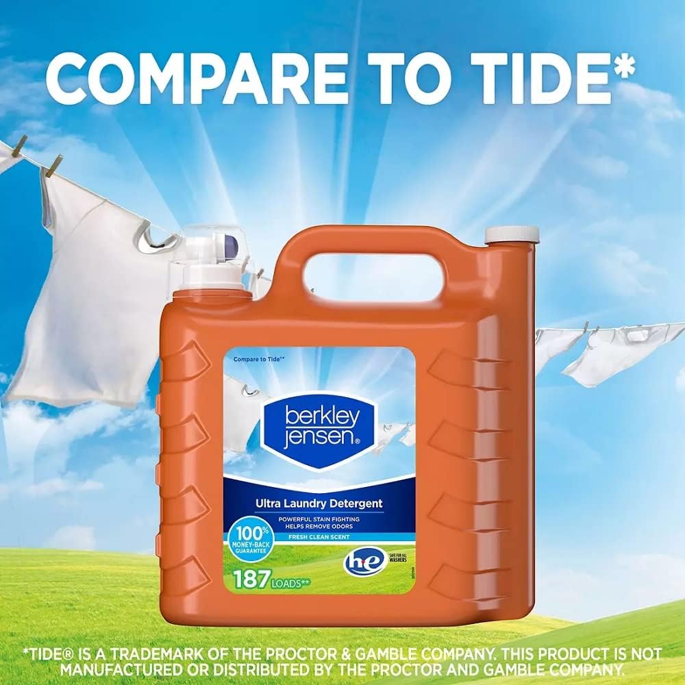 Berkley & Jensen Berkley Jensen Ultra Liquid Laundry Detergent, 250 fl. Oz. 187 Loads