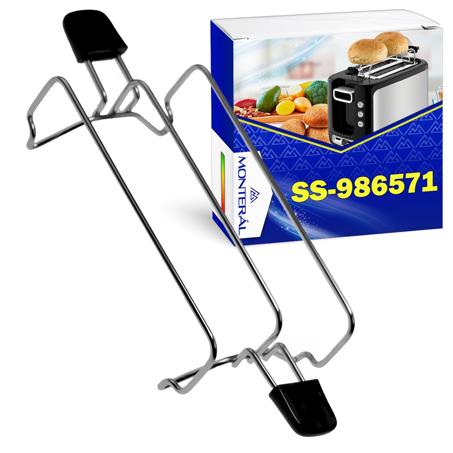 MONTERAL Oryginalny uchwyt na toster z kodem SS-986571 dla Tefal dla Moulinex - 10 lat