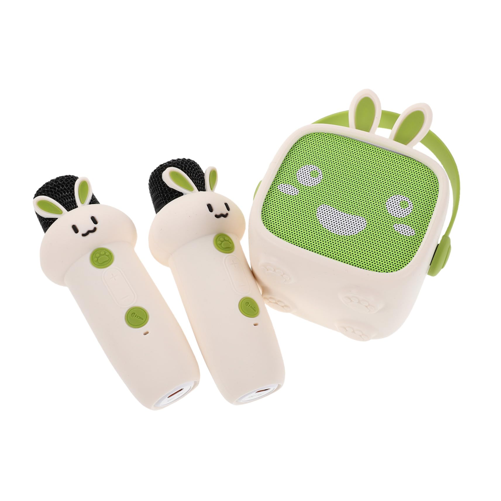 Altavoz Inalámbrico Portátil Mini Karaoke con Micrófono para Fiestas Infantiles y Contar Cuentos para Dormir Reproductor de Música Compacto