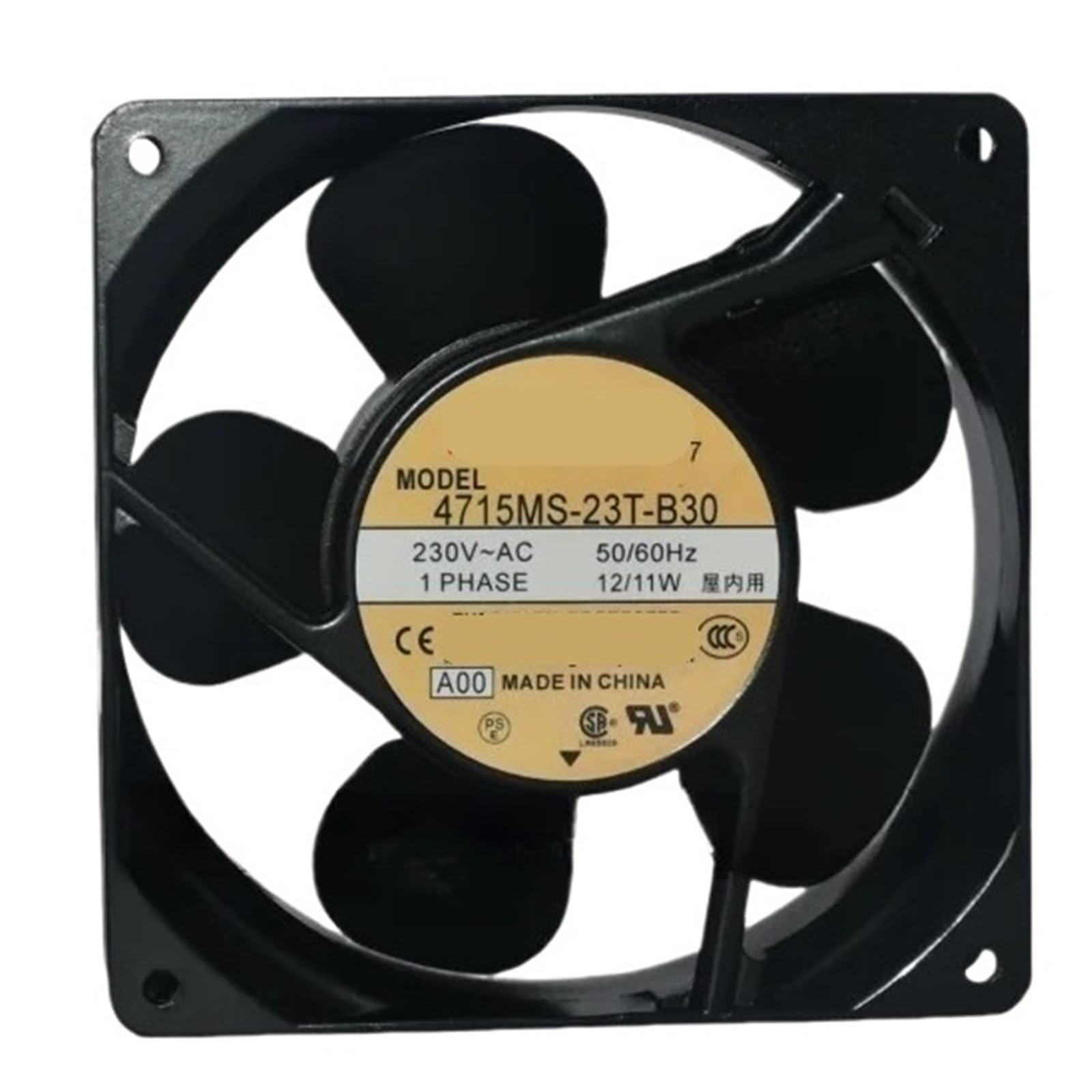 WESAWQGH 4715MS-23T-B40-A00 4715MS-23T-B30-A00 4715MS-22T-B40-B00 4715MS-22T-B20-B00 Cooling Fan 120x120x38mm(4715MS-22T-B40-B00)