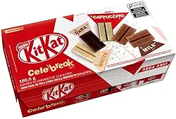 Chocolate Kitkat Celebreak Caixa 185,6g 16 Unidades