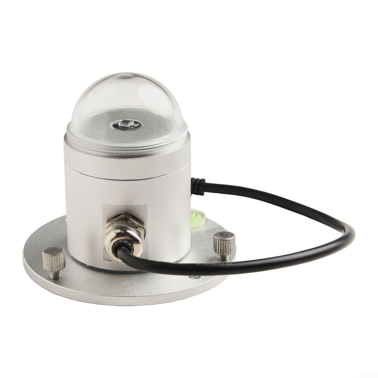 RS485 Sensor de radiación solar total, 400-1100nm espectral para monitoreo de energía solar del metro del lux de la gama, fuente de alimentación de DC 7-30V