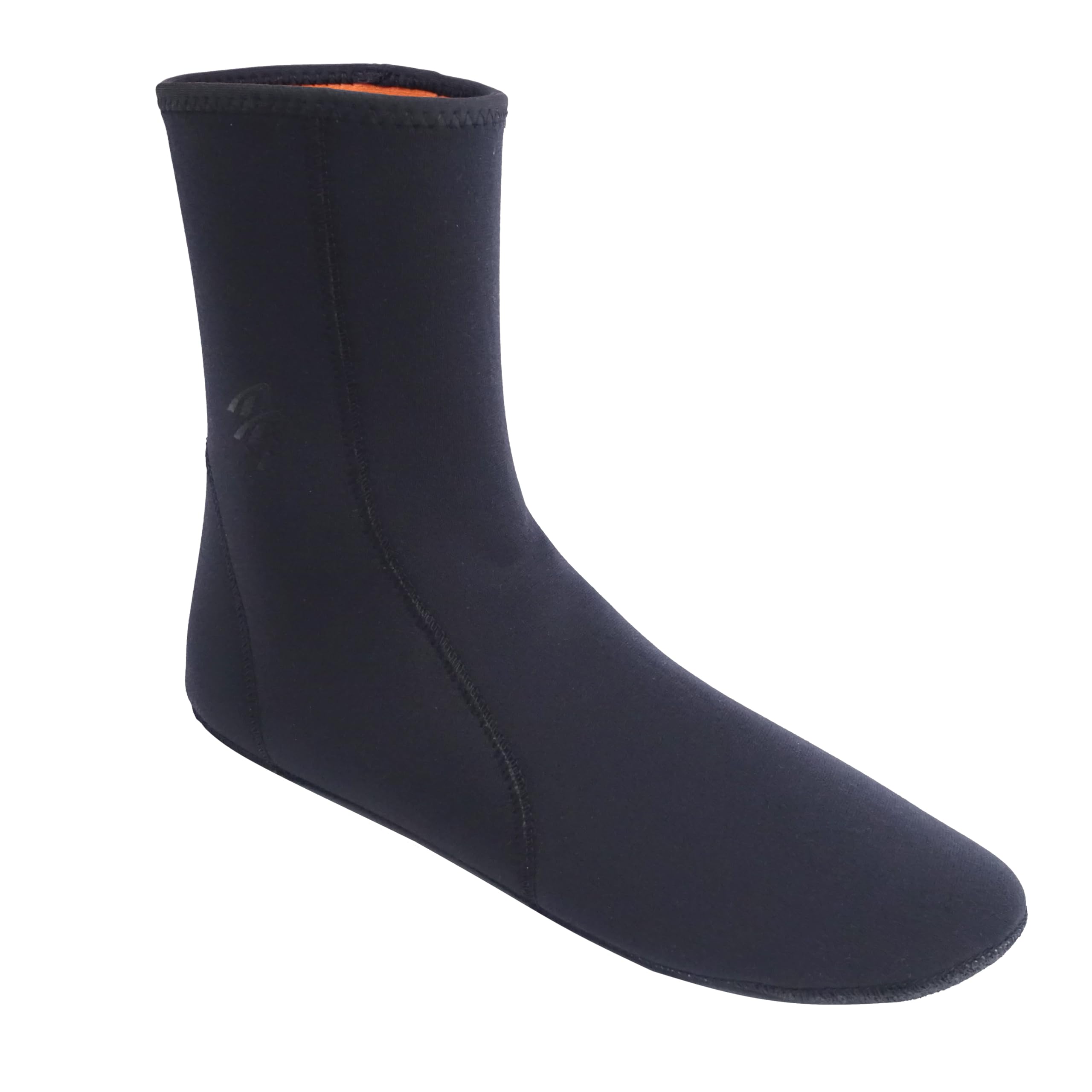 Ascan Neopren Socks. 2mm Neoprensocken Round Toe mit rutschfester Sohle aus DuraGripX.