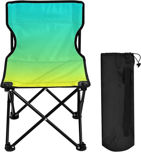 Miniatura 33 de Sillas de camping plegables al aire libre del arco iris para adultos silla de camping portátil silla de césped ligera Arco iris,Negro-Gris,Azul