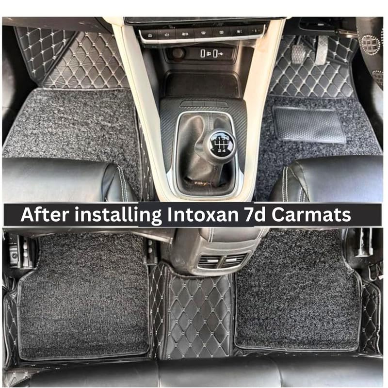 Intoxan Premium 7D Car Mats Compatible with TATA Punch 2021 to