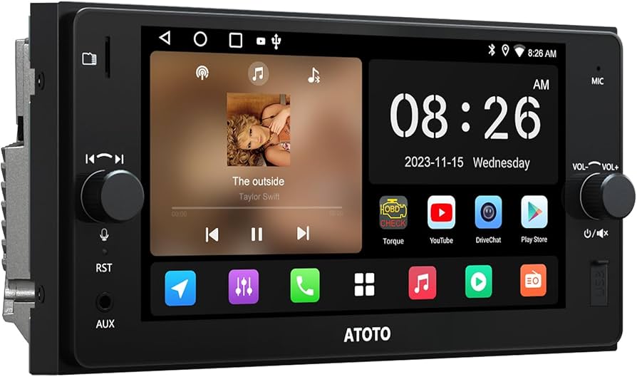 ATOTOZONE A5L 7インチ 2DIN オーディオトヨタ車対応 ATOTO A5L 7型 2DIN ディスプレイオーディオ｜ワイヤレスCarPlay