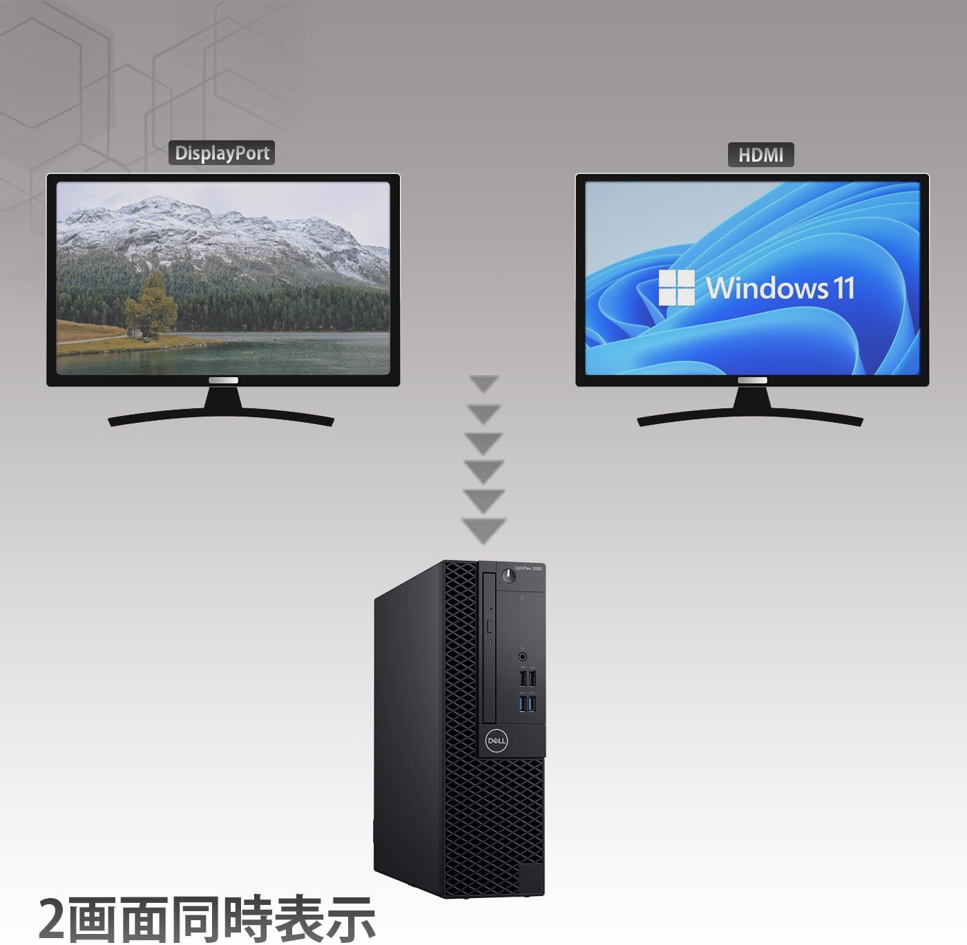 Amazon.co.jp: Dell Desktop PC DE LL OptiPlex 3070 SFF/CPU 9th