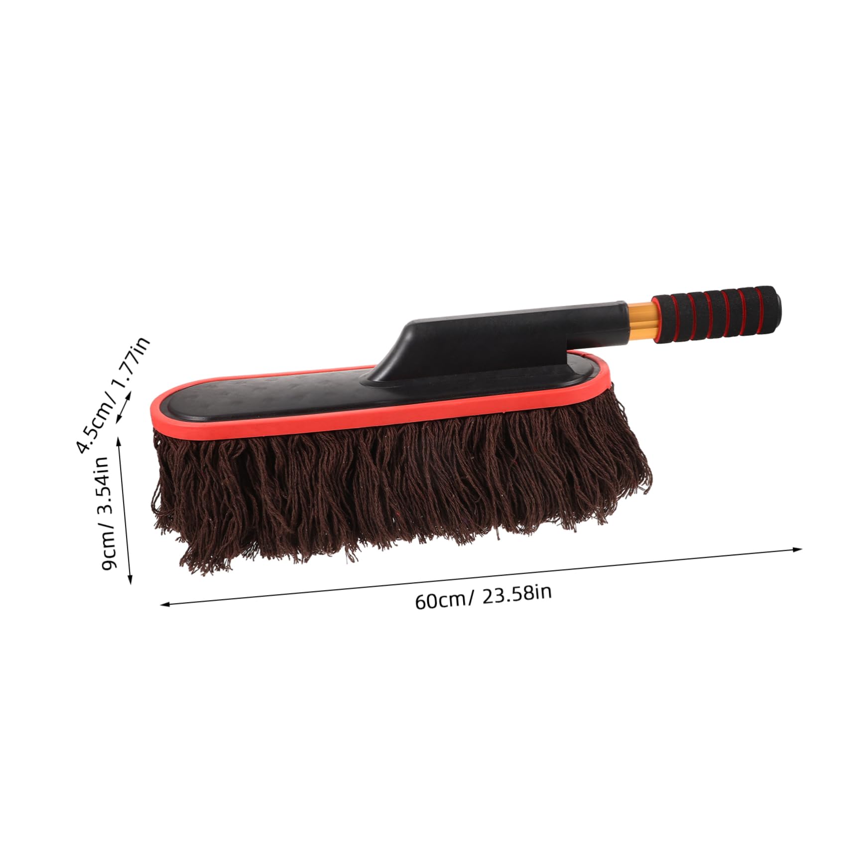 ULTECHNOVO 3pièces Brosse De Nettoyage De Voiture Rétractable Outil De Lavage Ergonomique pour Zones Difficiles Accès Brosse Douce pour Éliminer Saleté Et Résidus Accessoire Compact Et