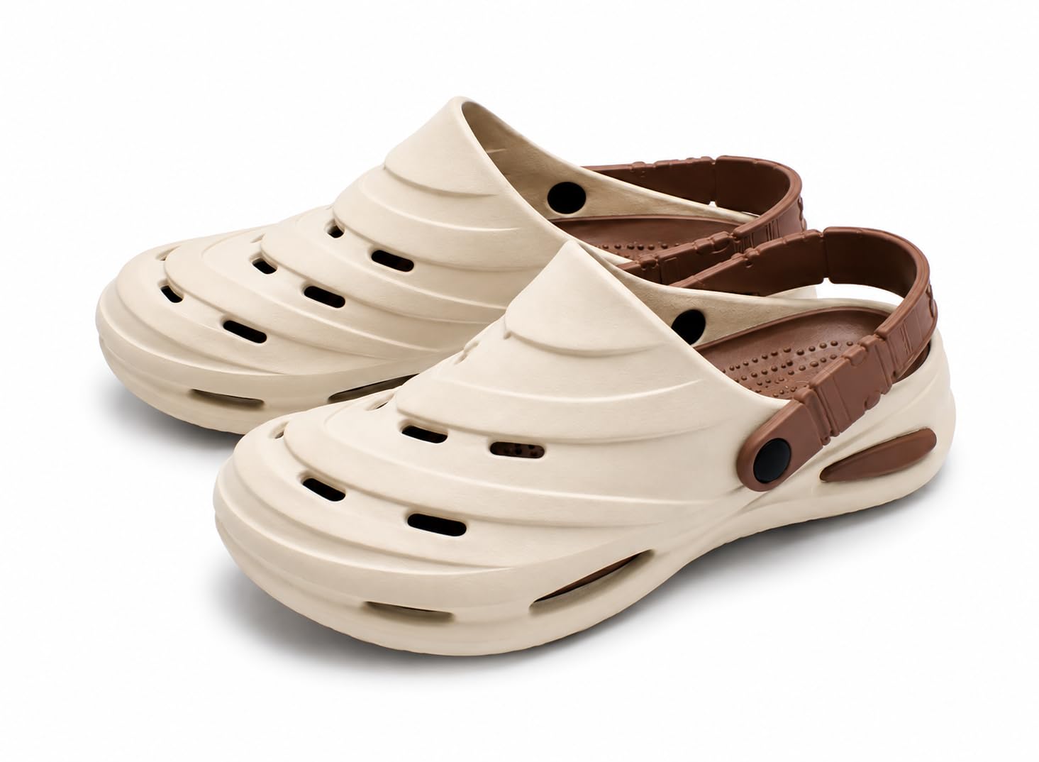 Boxer Men's EVA Clogs with Adjustable Back Strap-image-49