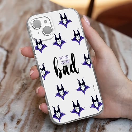 Miniatura 9 de ERT GROUP Funda para Apple iPhone 14 Plus, diseño original y oficial de Disney, Maléfica 002, adaptada de manera óptima a la forma del teléfono