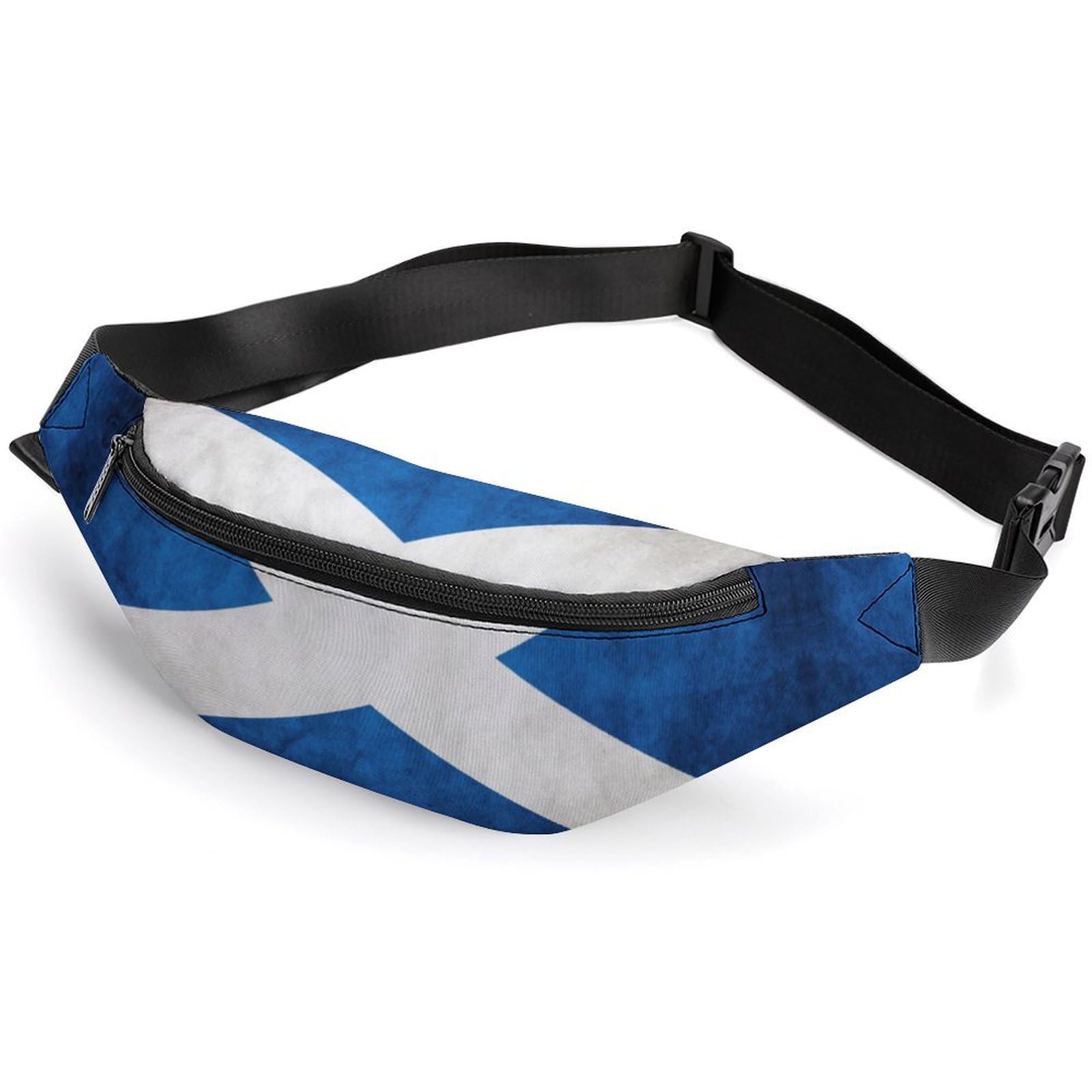 Lyfthologen Waist Bag, Scottish Retro Bumbag, Adjustable Fanny Pack for Running Walking Hiking