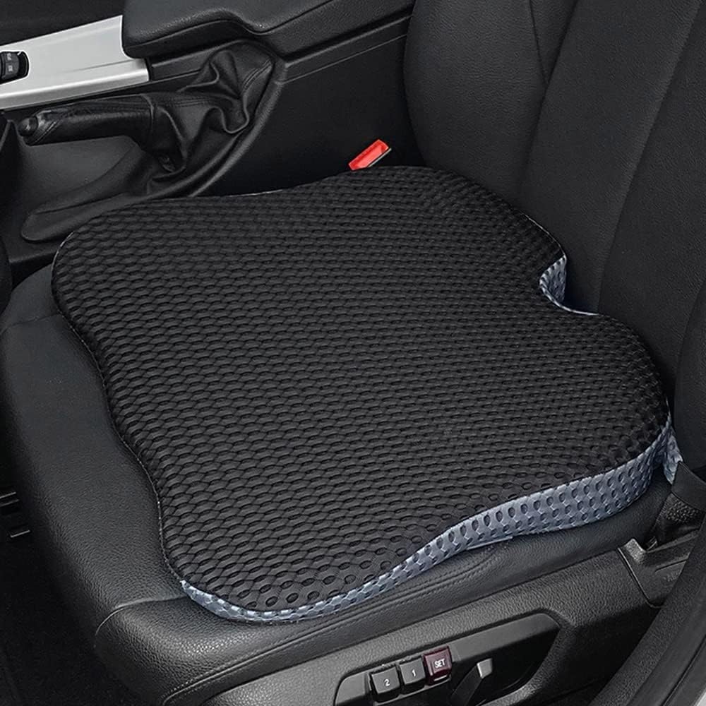R-Timer Normal Car Seat Cushion For Driving For Mg Mg3 Hybrid+ Trophy 2024 2025 2026 Accessories, Memory Foam Car Seat Pad Wedge Booster Support Adults Driver