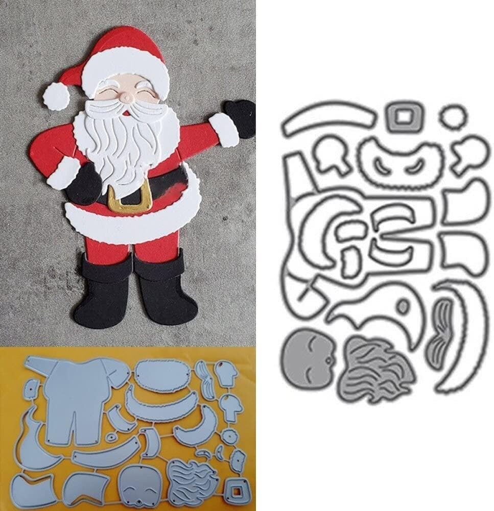 Matrices De Découpe En Métal Motif Cerf De Noël Pour Albums, Scrapbooking, Fabrication De Cartes