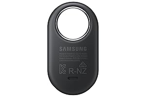 Samsung Galaxy SmartTag2, Bluetooth Tracker, Smart Tag GPS Locator Tracking Device, Item Finder for Keys, Wallet, Luggage, Pets, Use w/ Phones and Tablets Android 11 or Later, 2023, 1 Pack, Black