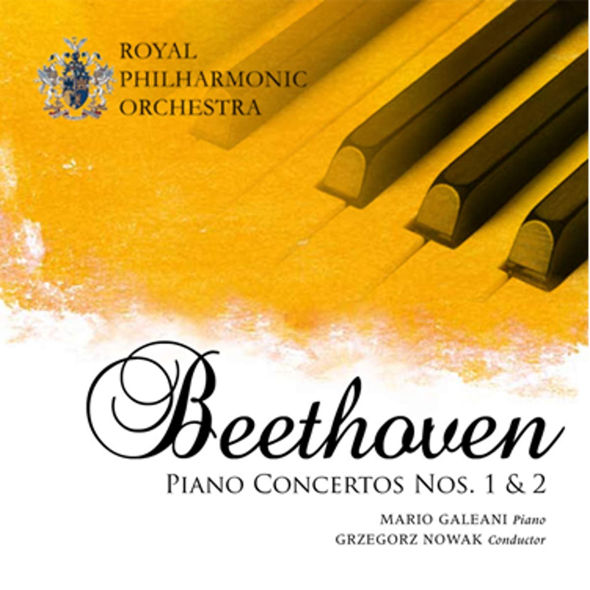 RPOSP028 Mario Galeani:rpo:nowak Beethoven: Piano Concertos Nos.1 and 2 CD