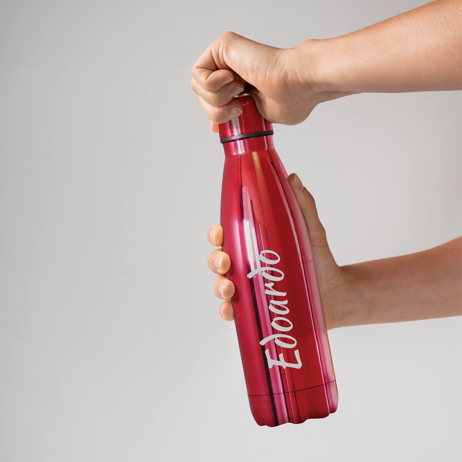 Borraccia Termica In Acciaio Inox 500 Ml The Steel Bottle - Incisione Laser, Doppia Parete, Senza Condensa