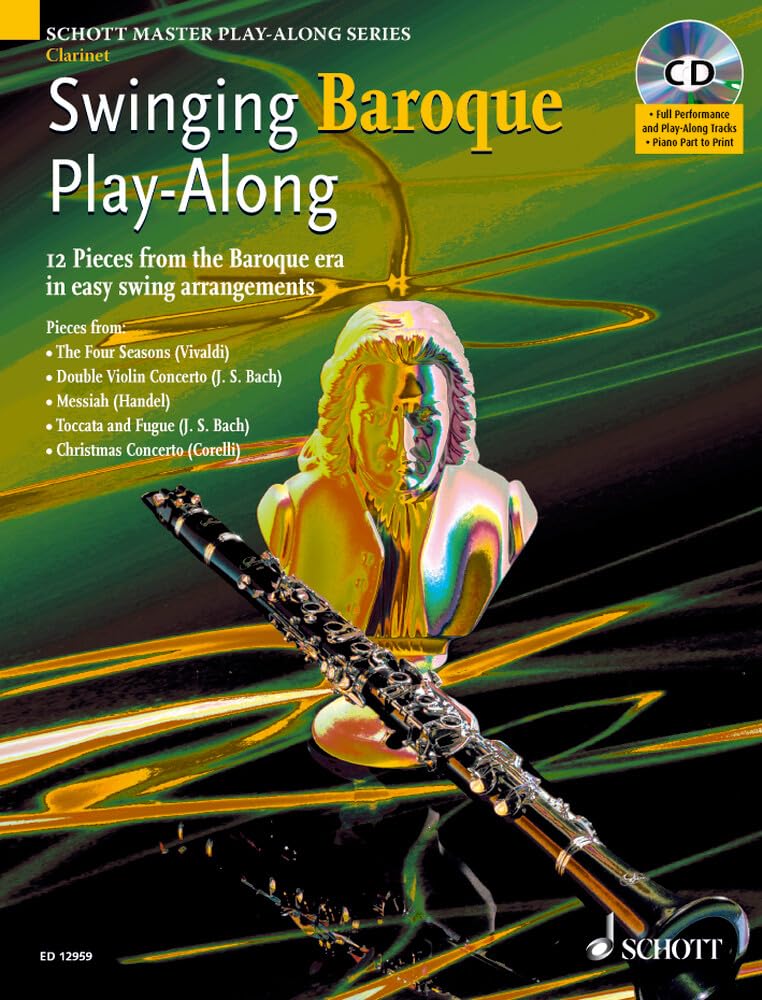 Swinging Baroque Play-Along pour clarinette et piano ad libitum