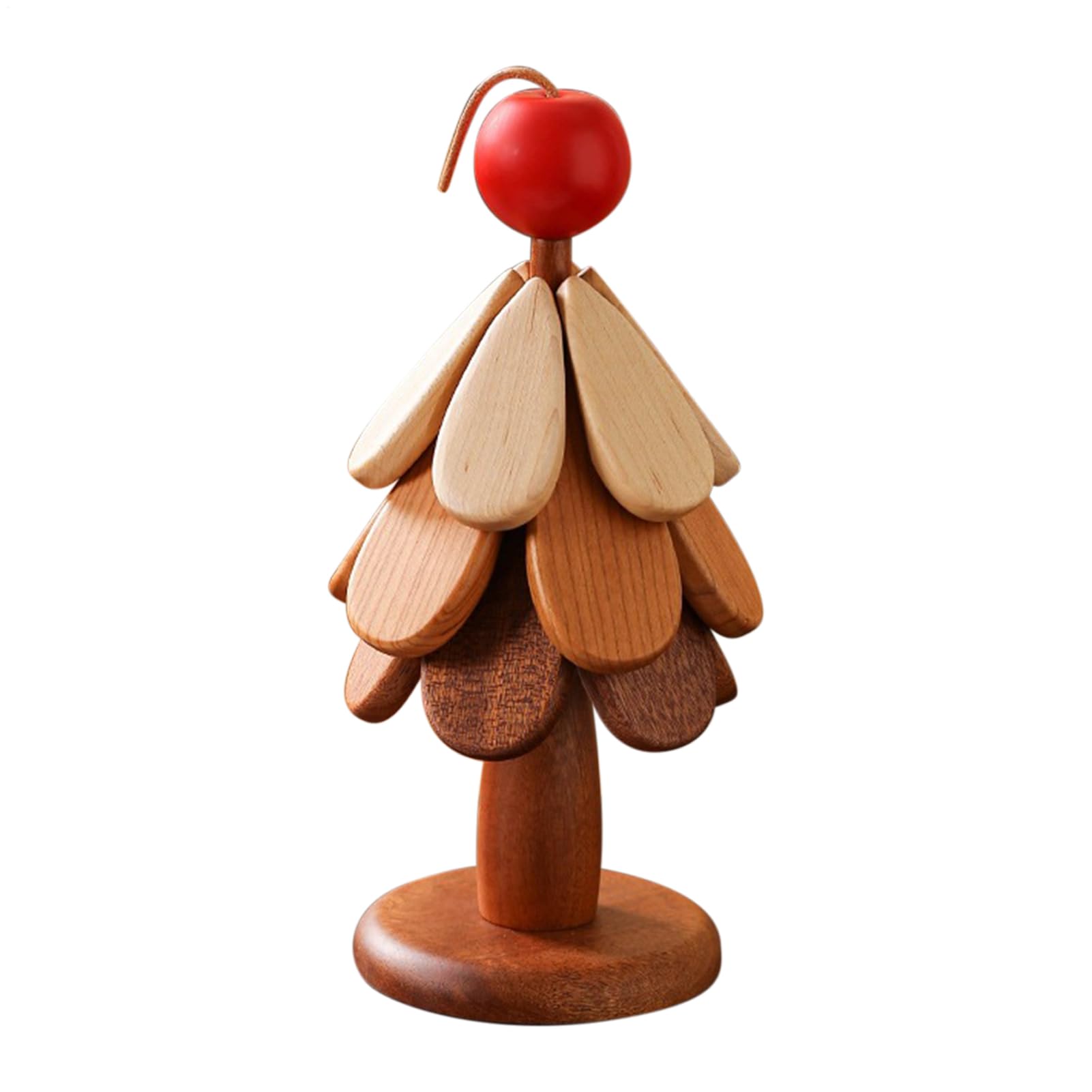 Dessous de plat en bois naturel robuste pour casseroles et plats chauds de cuisine