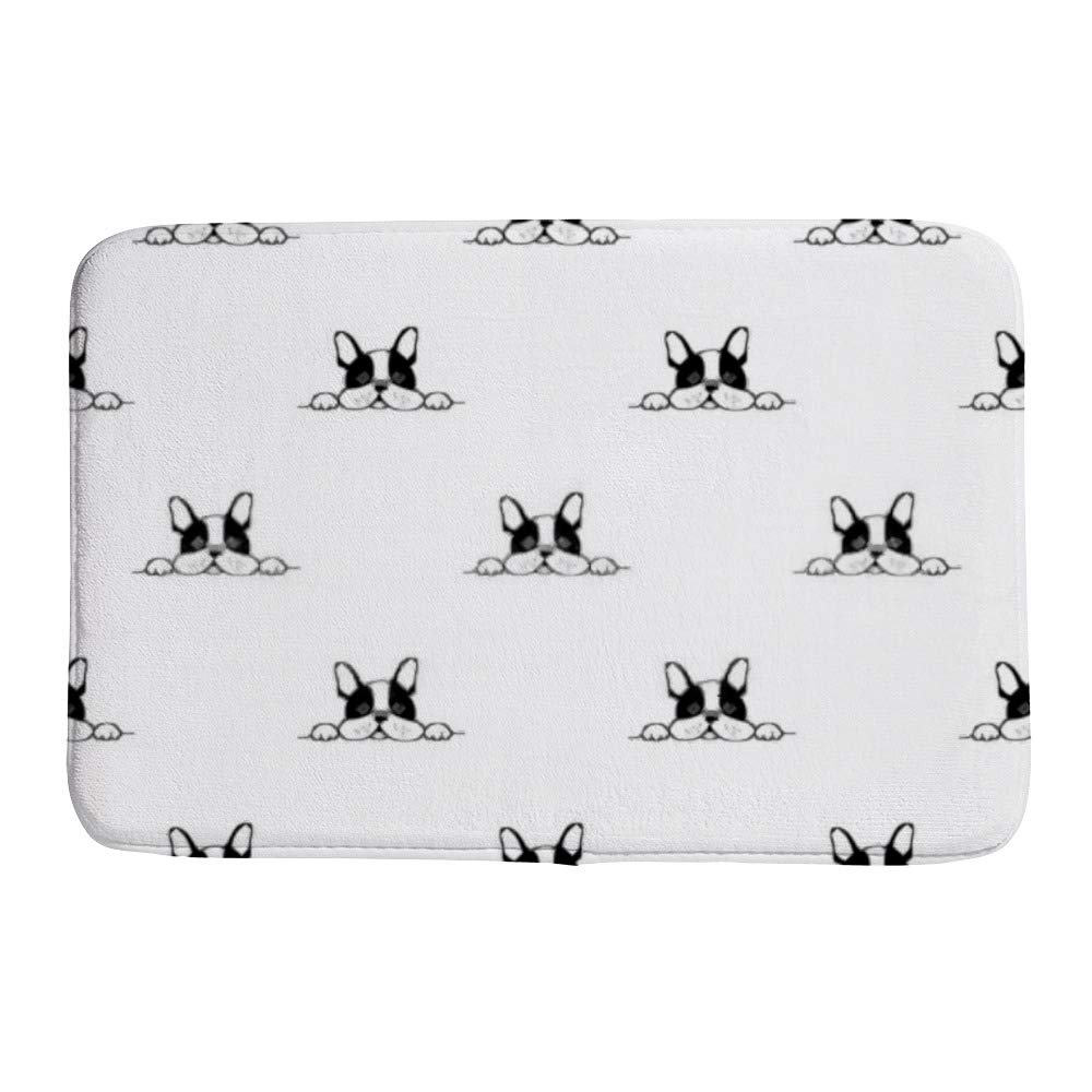 Tapis de bain anti-boulochage et absorbant pour éviter les glissades sur carrelage