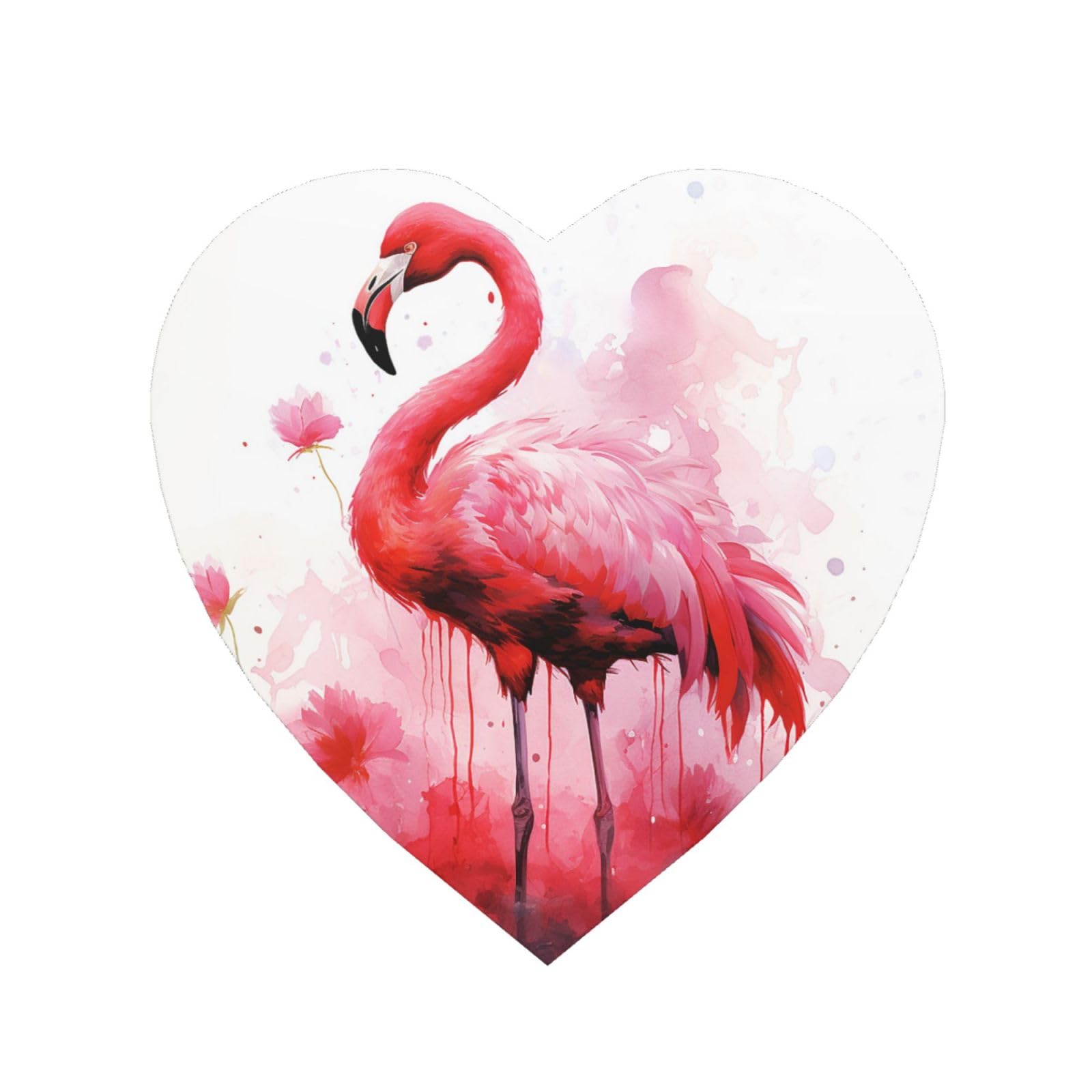 Flamingo Watercolor Fridge Magnets Cute Strong Refrigerator Magnets Fun Magnet for Locker Office Whiteboard Decor, Door Magnets Decorative Magnetic Stickers for Home Decor