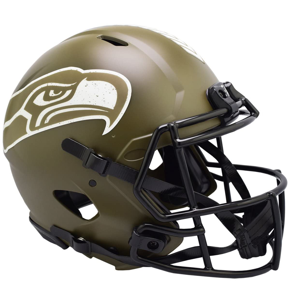 Amazon | Riddell 本物 ヘルメット SALUTE TO SERVICE シアトル・シー