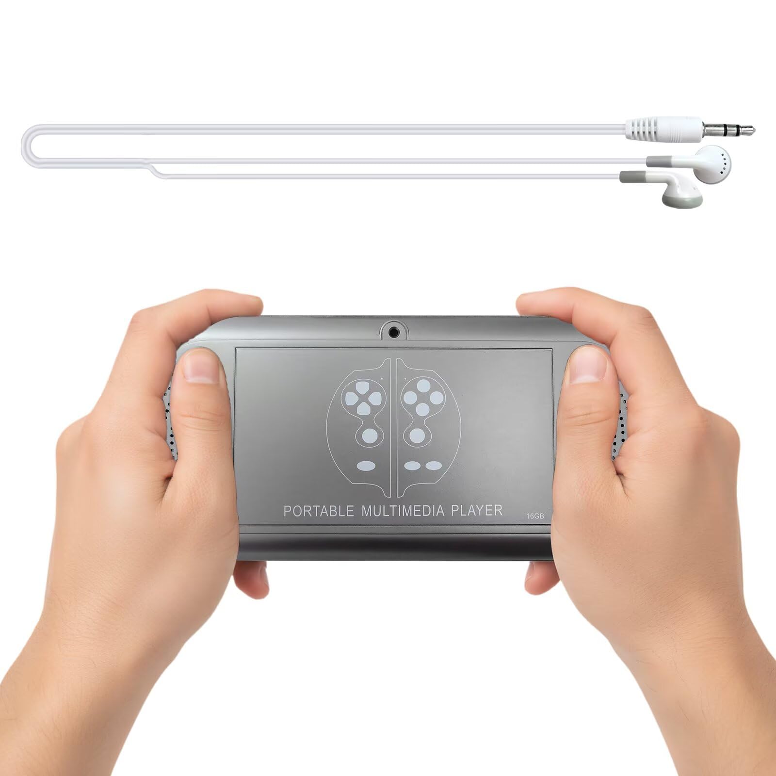 プレイステーション　ソフト7個セット Amazon.com: X12 Plus 7-inch HD Screen Handheld Portable MP5, 10000