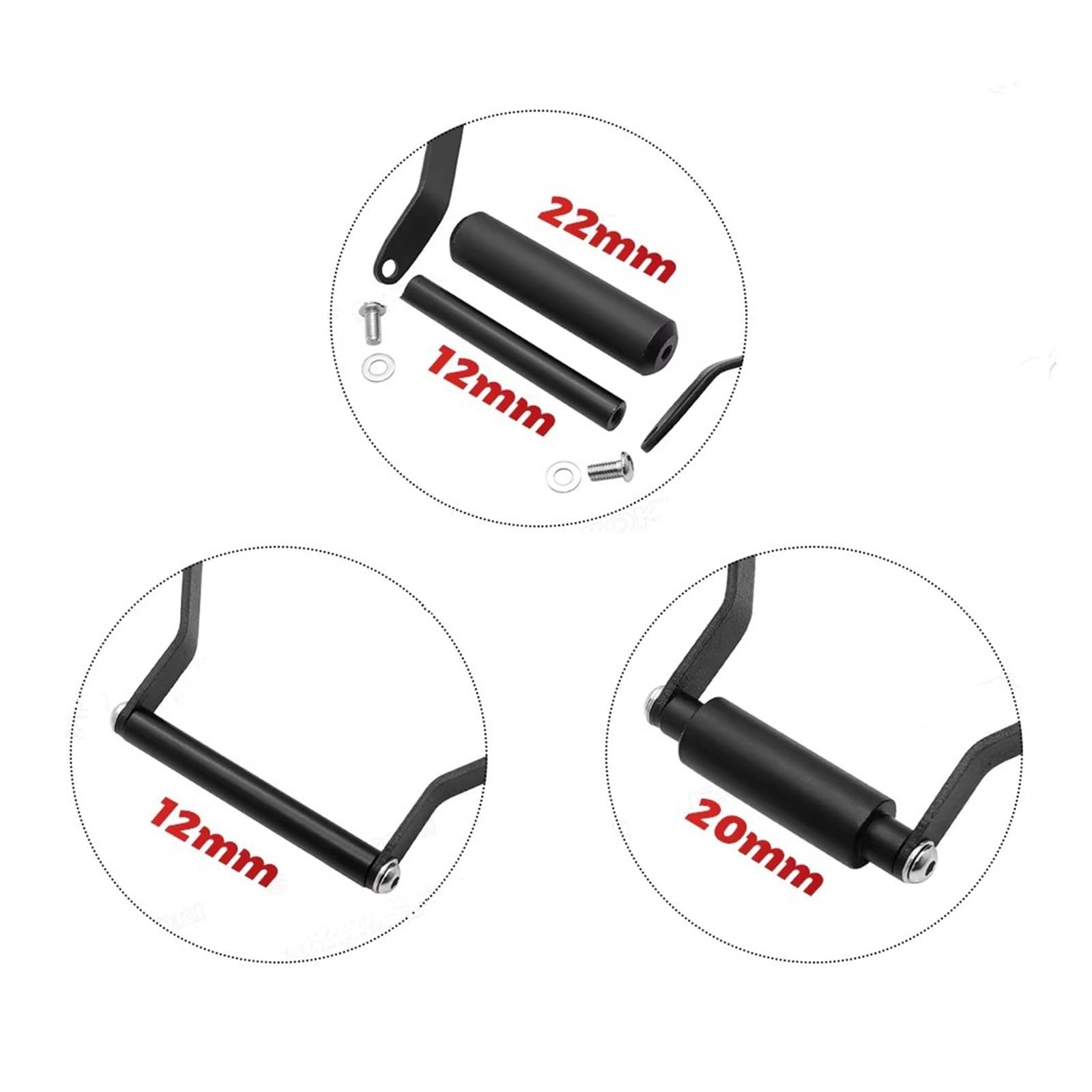 Moto Supporto Navigatore GPS Per BMW F850GS 750 F750GS Porta Telefono Moto | Moto 2018-2020 per supporto per adattamento manubrio con staffa per piastra di navigazione GPS Per SMART Phone