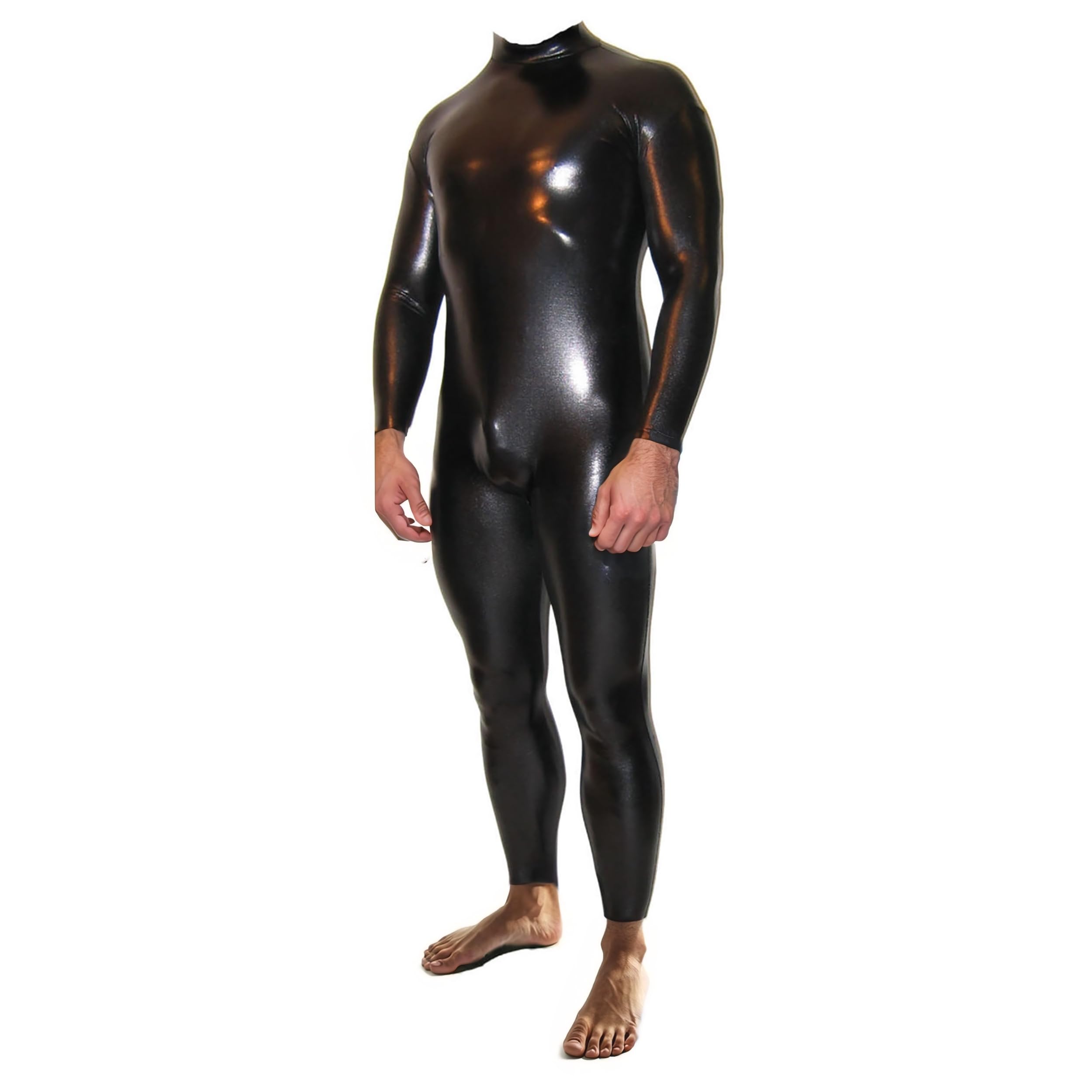 Rubberfashion Catsuit avec effet mouillé brillant - combinaison intégrale - trou à l'entrejambe - unisexe