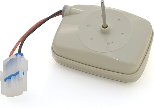 WR60X10141 Pieza de repuesto del motor del ventilador del evaporador del refrigerador, ajuste exacto para refrigeradores General Electric y