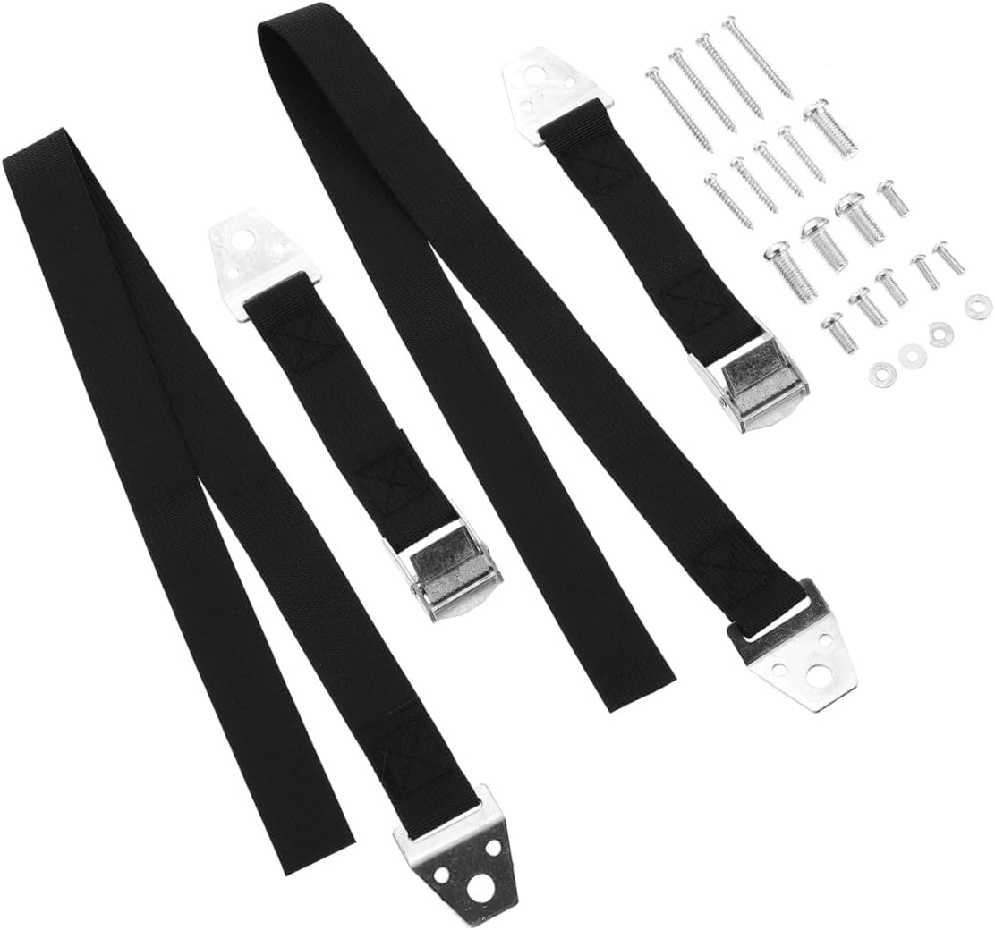 Toddmomy 2pcs No Drill Furniture Anchor Tv Anchor Straps Boy Girl Proofing Straps Heavy Duty