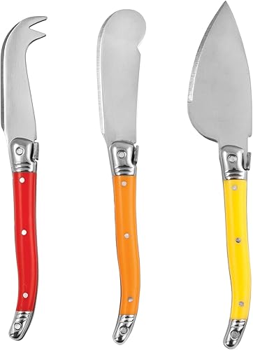 Miniatura 10 de True Tabla de queso de cosecha tardía, madera de bambú, 22 x 7 pulgadas, servicio de queso, juego de regalo entretenido