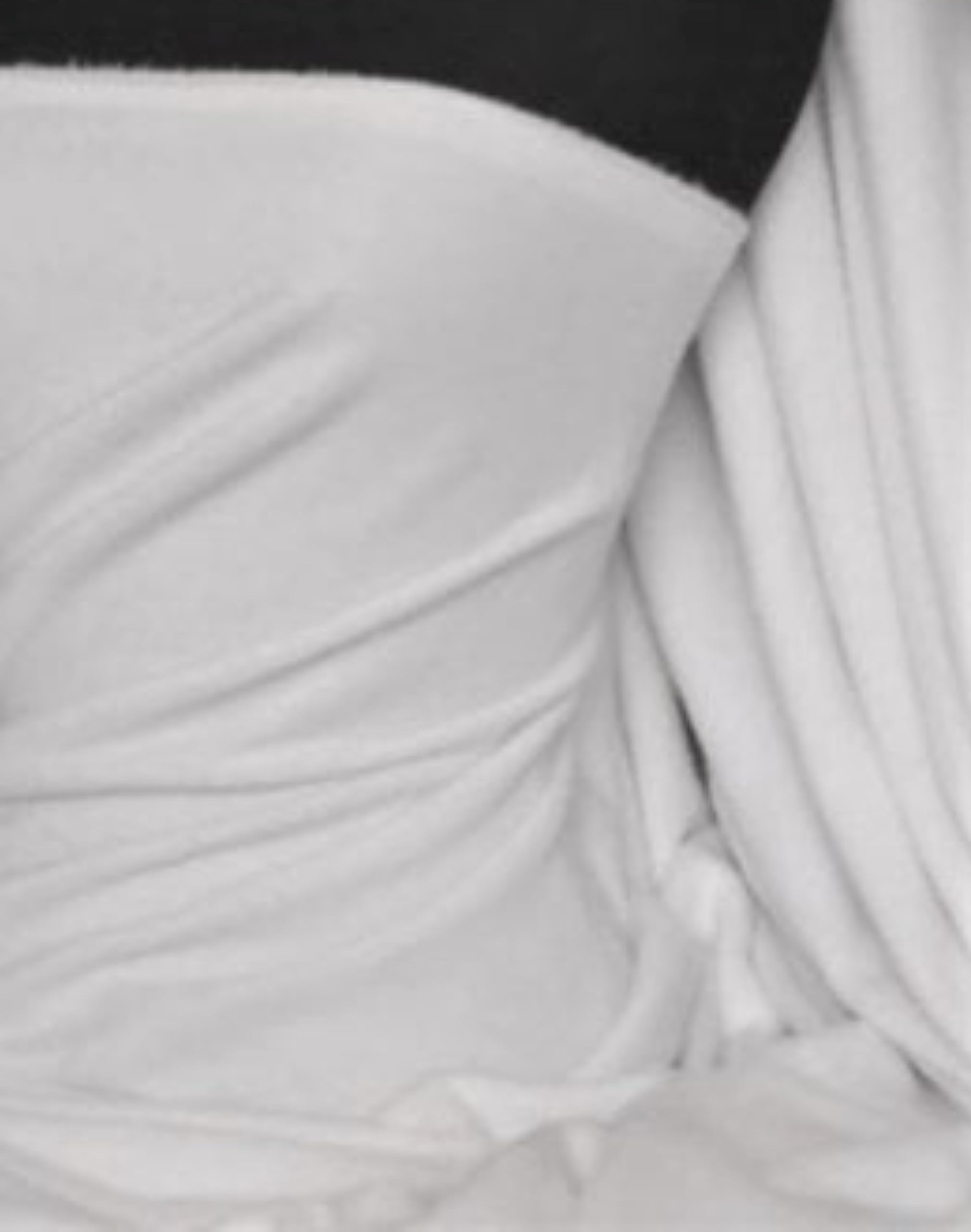 White Polar Fleece - Anti Pill Premium Quality Plain Soft Warm Fabric (White)