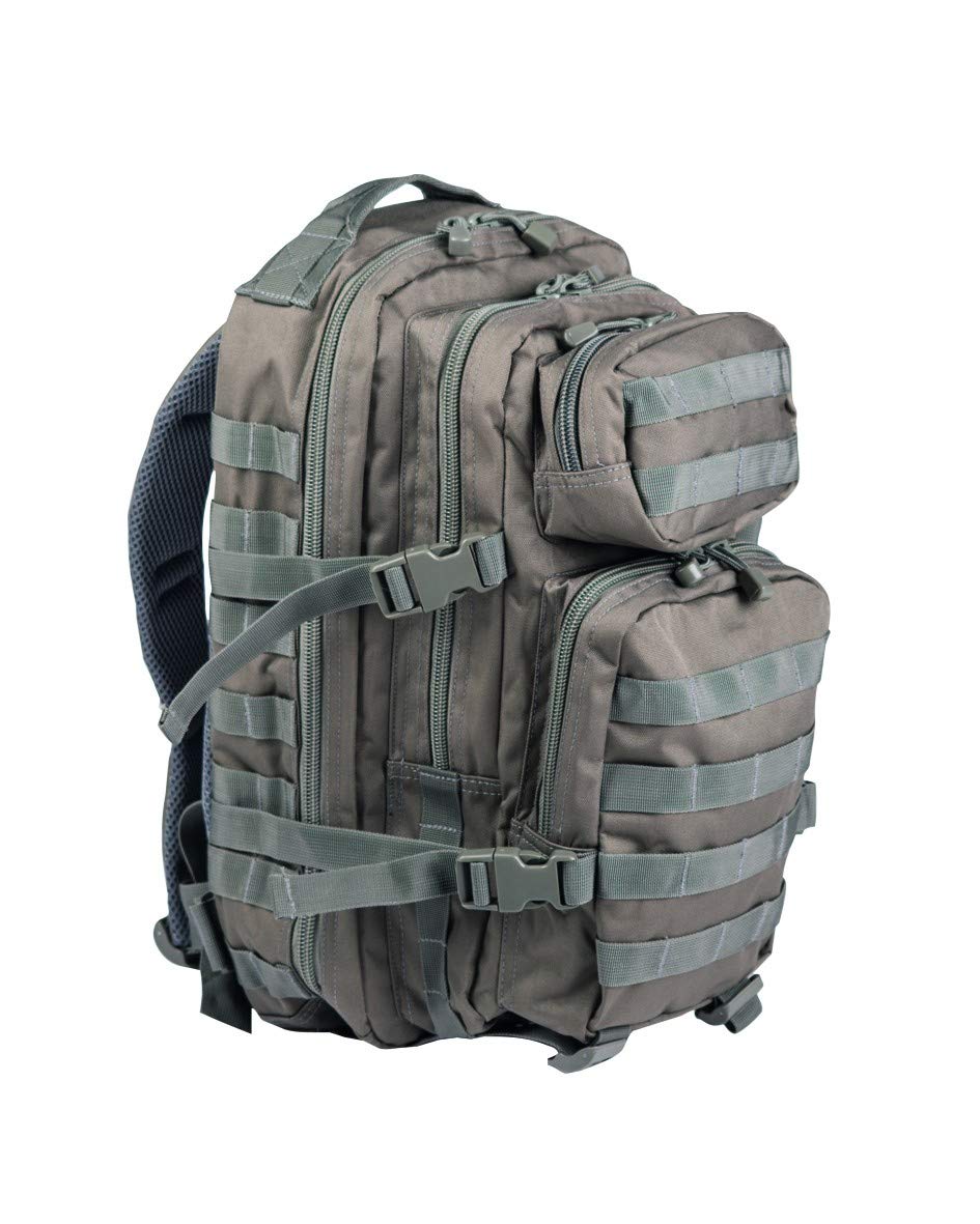 Mil-Tec MOLLE Tactical Assault Backpack, 36 Litre, Foliage, Large