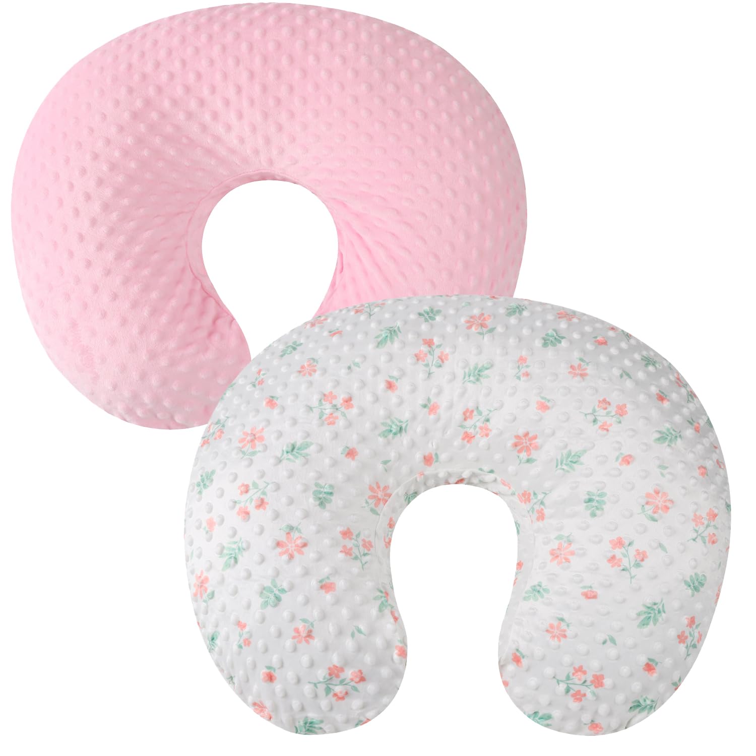 Dot Nursing Pillow Cover Set 2 Pack Compatible with Boppy Pillow