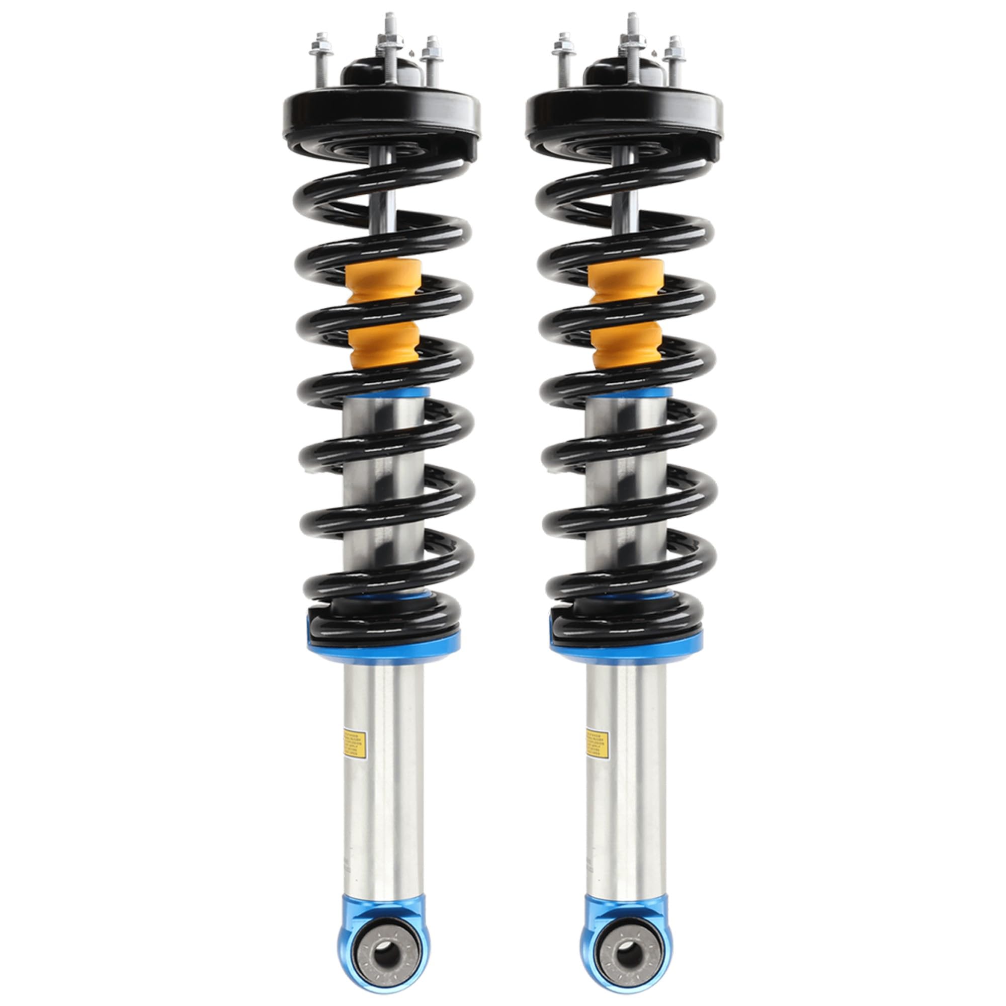 JC Whitney Shock Absorber and Strut Assembly SET Compatible with Ford F-150 2011-2015 Crew Cab Pickup 4WD, RWD 2.7L, 3.5L, 5.0L, 6.2L Front, Driver