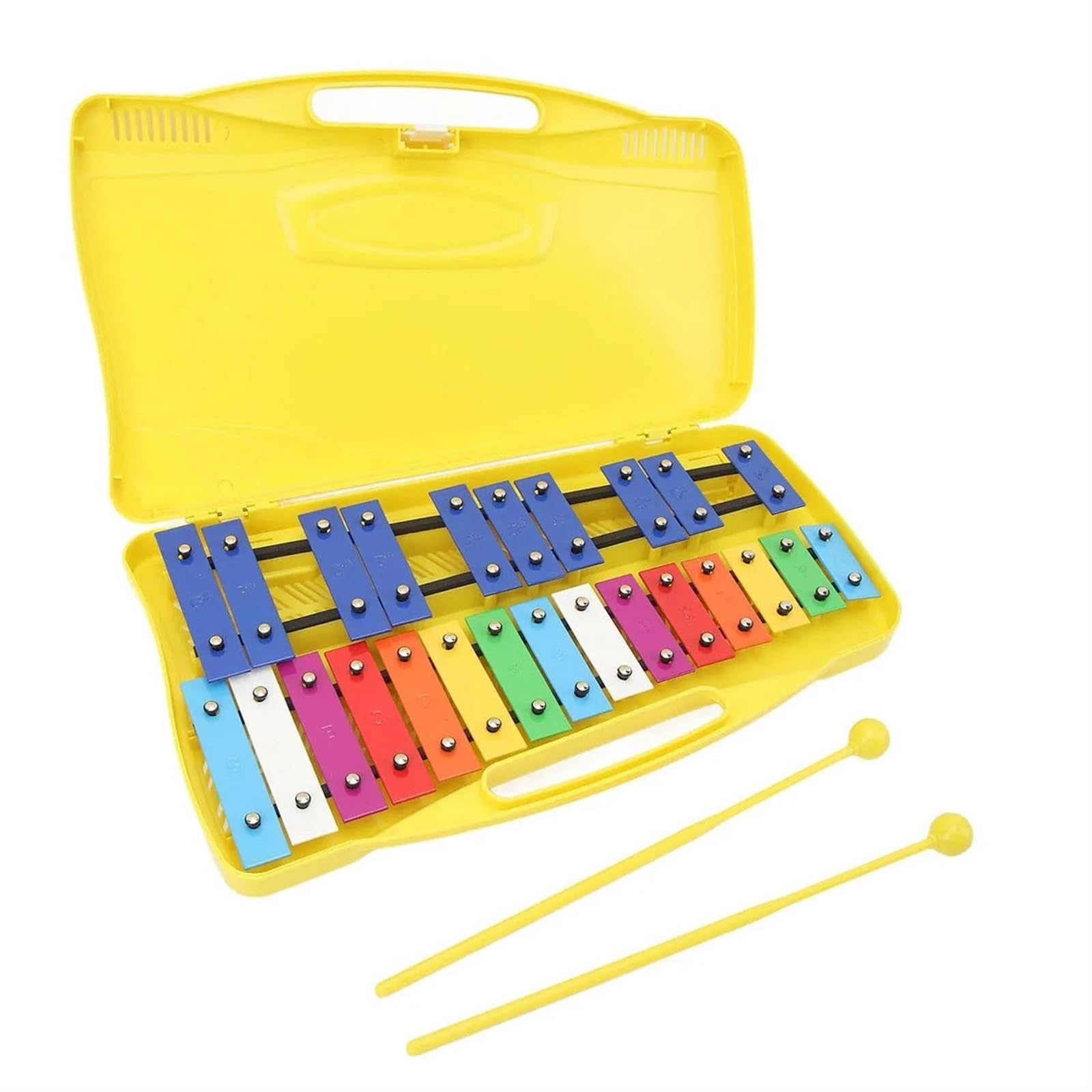 Xylophone Xylophone Musical Professionnel Pour Débutant 25 Notes Touches En Aluminium